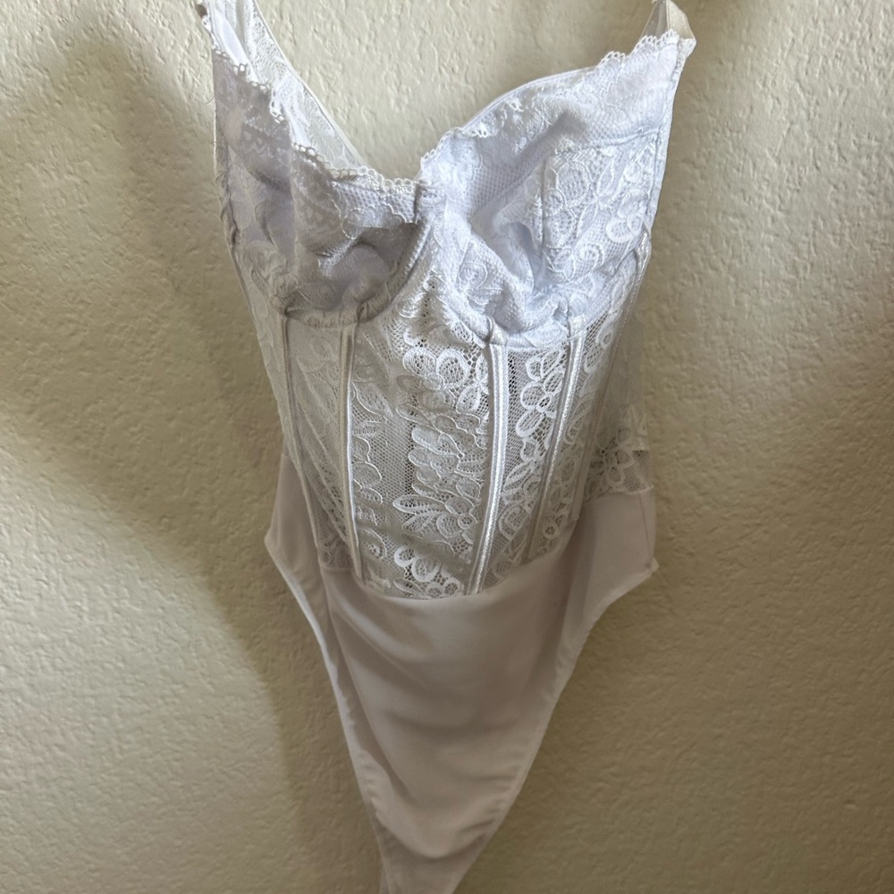 Miss behaving lacy top